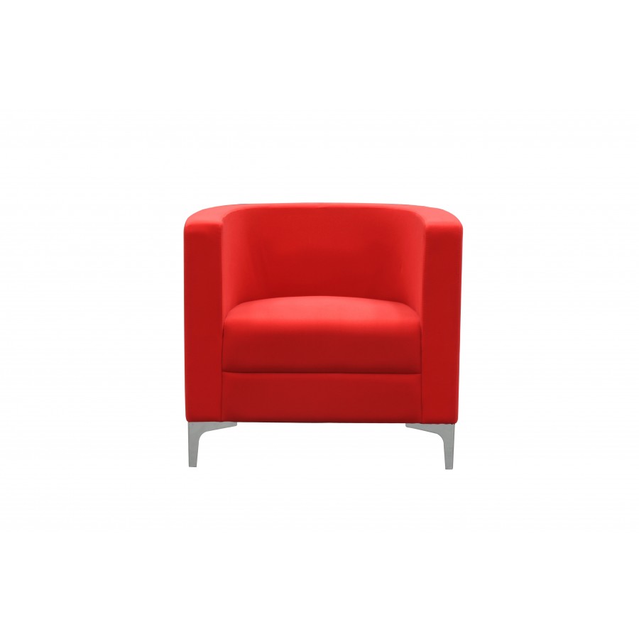 Miko Modern Lounge Tub Chair Single Seater Fabric& PU