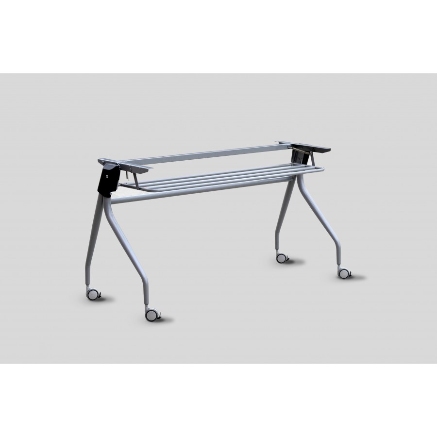 Frame Only - Mobile Folding Flip Top Table Metal Frame
