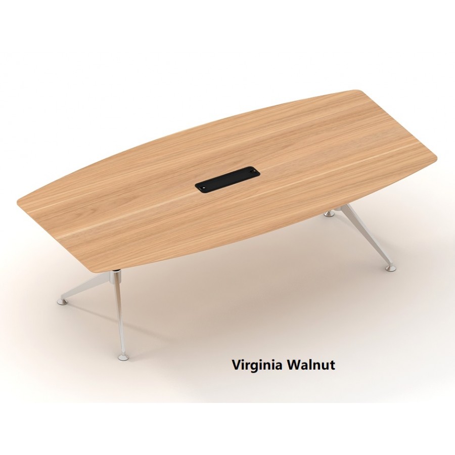 Potenza Boardroom Table Package with 8 Chairs