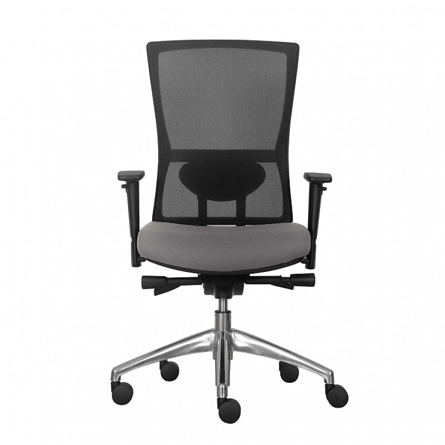 Koda 24/7 Ergonomic Mesh Back Chair Aluminium Base Multi Colour
