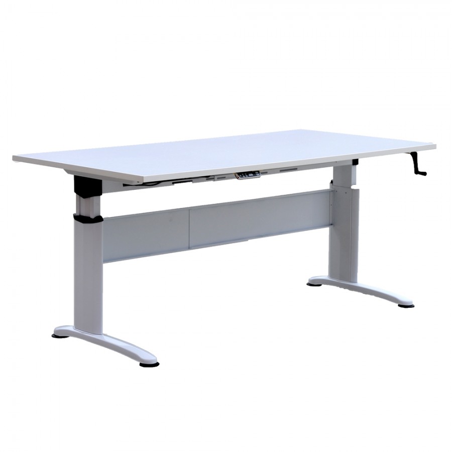 Electric Height Adjustable Metal Frame Desk