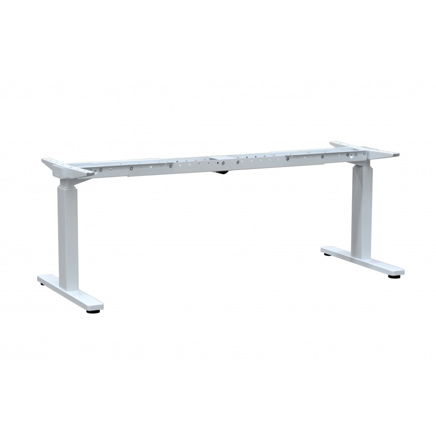 Frame Only - Electric Height Adjustable Desk Metal with Single Motor