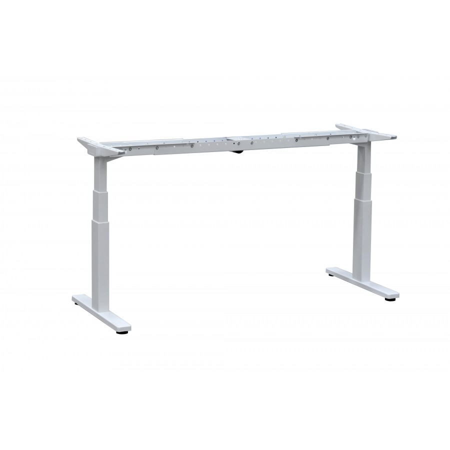 Frame Only - Electric Height Adjustable Desk Metal with Single Motor