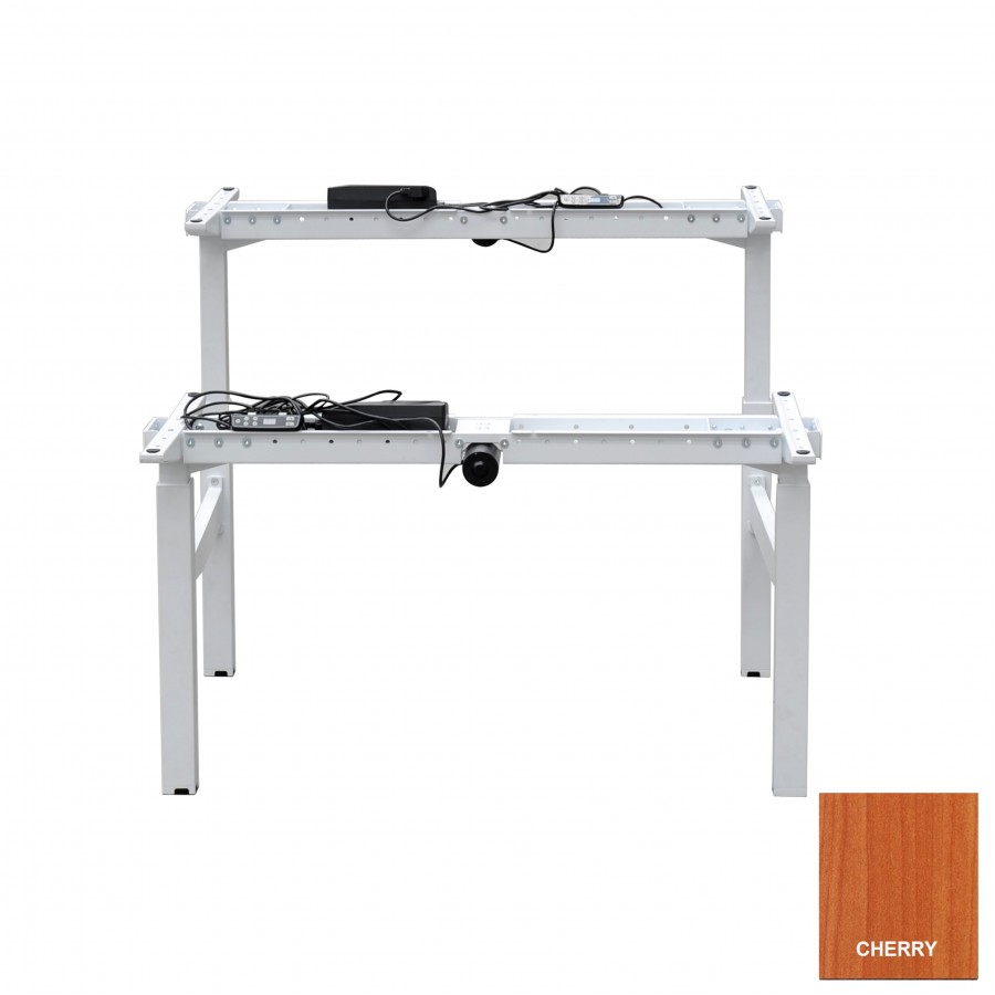 Electric Height Adjustable Sit Stand Desk - Twin Motor