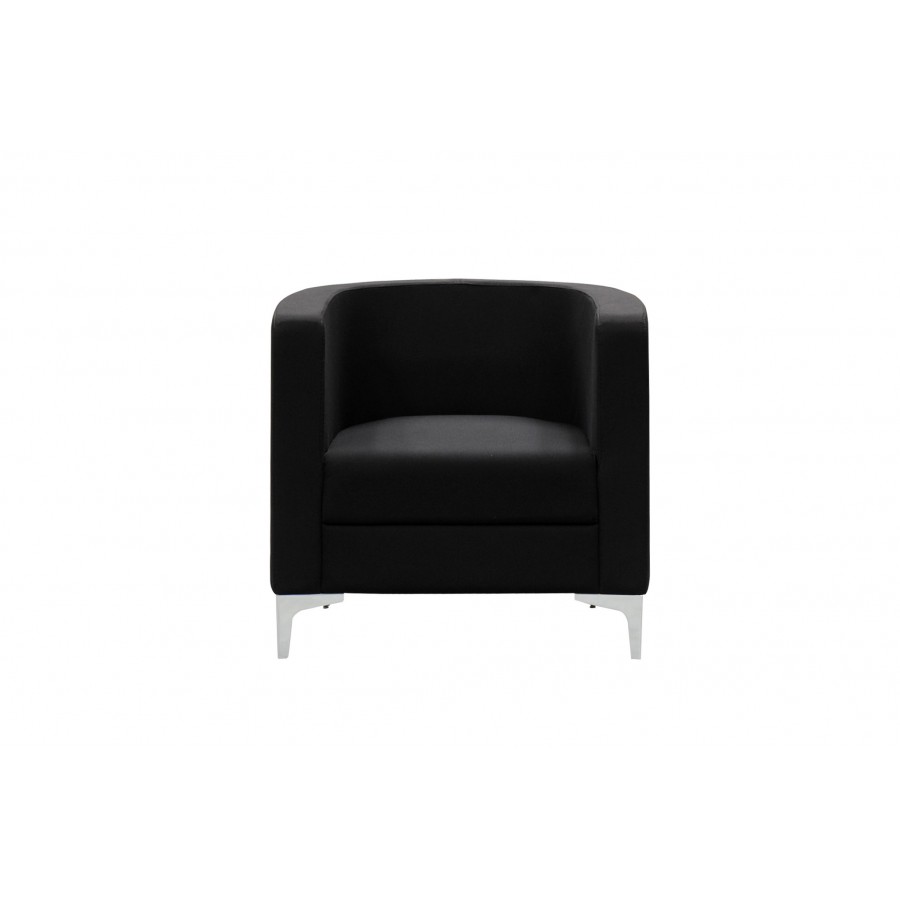 Miko Modern Lounge Tub Chair Single Seater Fabric& PU