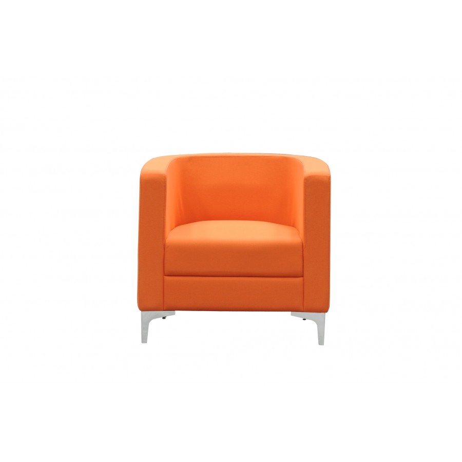 Miko Modern Lounge Tub Chair Single Seater Fabric& PU