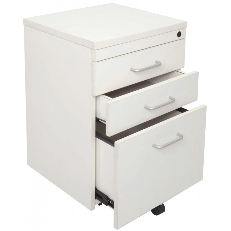 Metal Mobile Pedestal Drawers Lockable Filing Storage