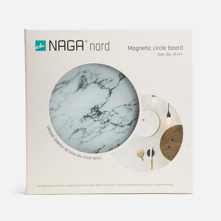 Naga Nord Magnetic Circle Glass Boards 350mm