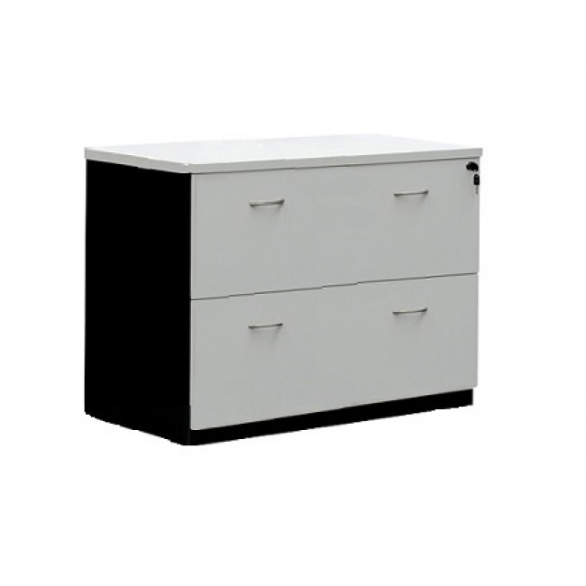 Office Lateral Filling Cabinet 2 Drawer Office Storage Furniture Multi Colour Option