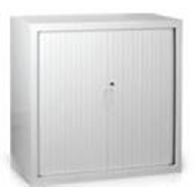 Tambour door cabinet