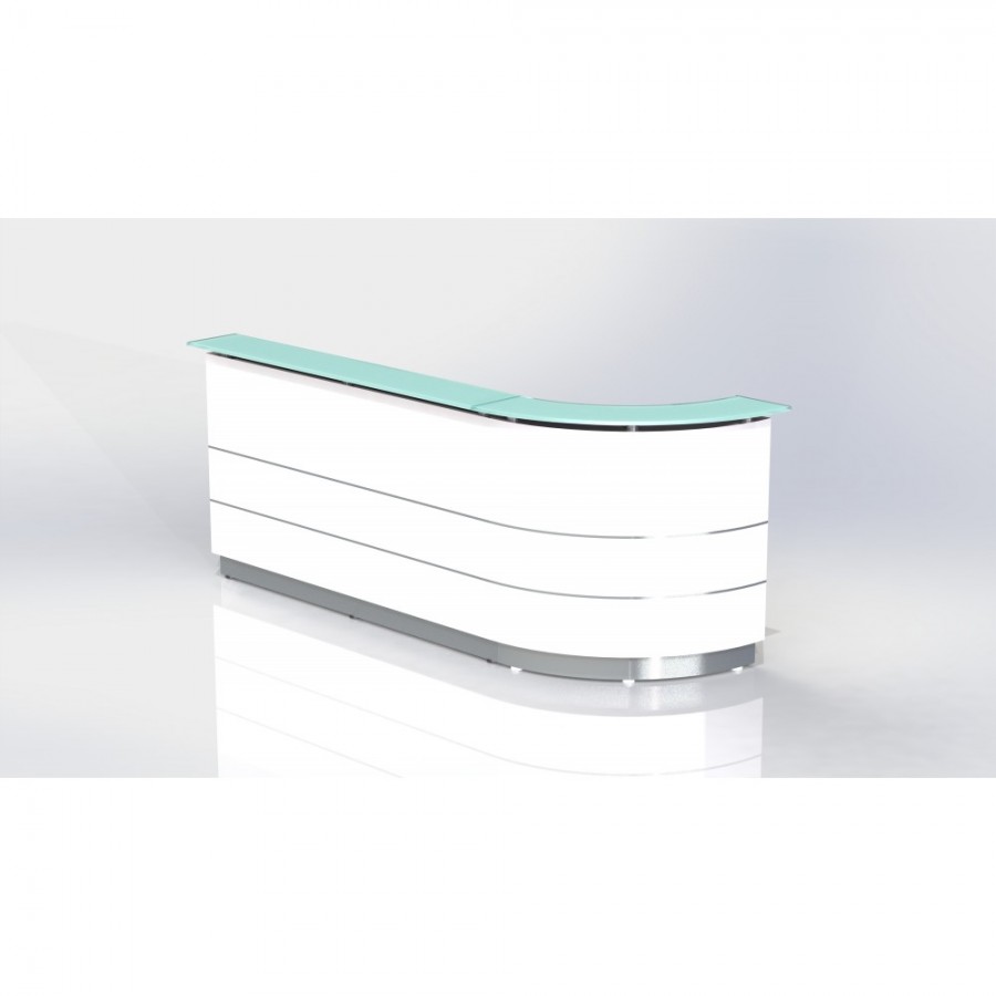 Polaris Reception Counter Left Curved W2700*D805*H1120 code: FG