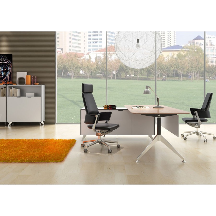 Potenza Height Adjustable Executive Desk