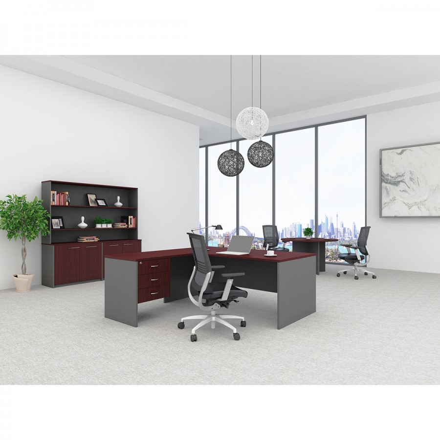 SUIT4 Office Desk + Chiar + Cabinet $2999-$3999
