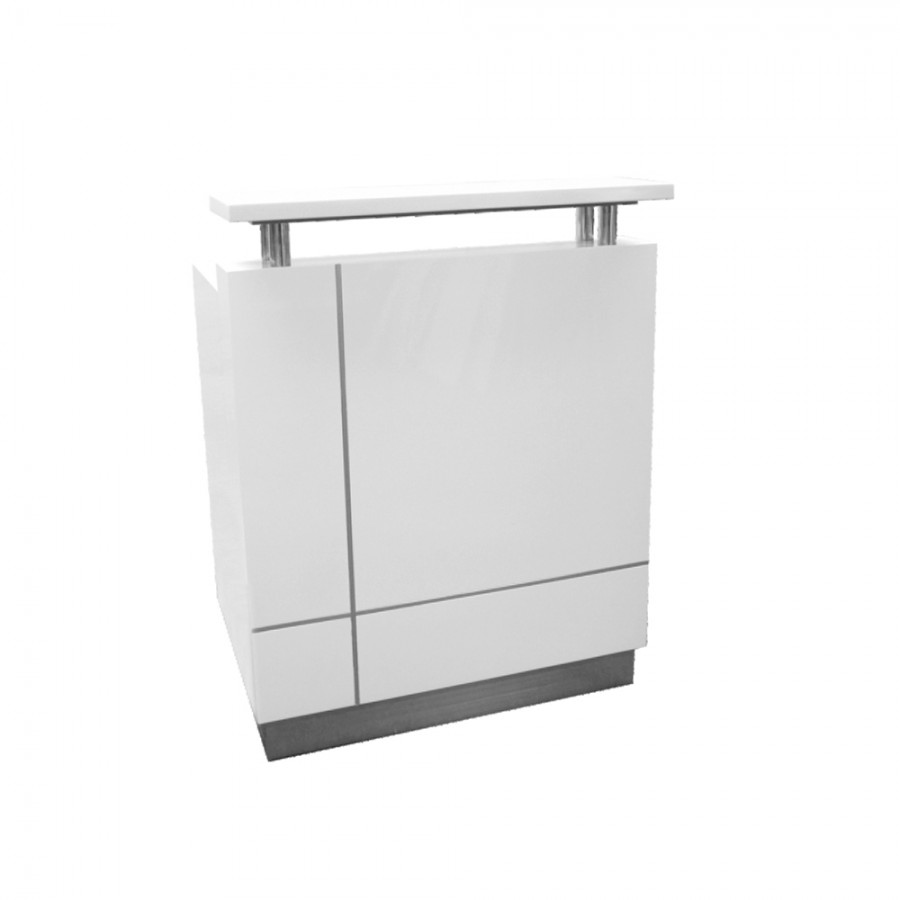 Receptionist Office Reception Counter Jade White