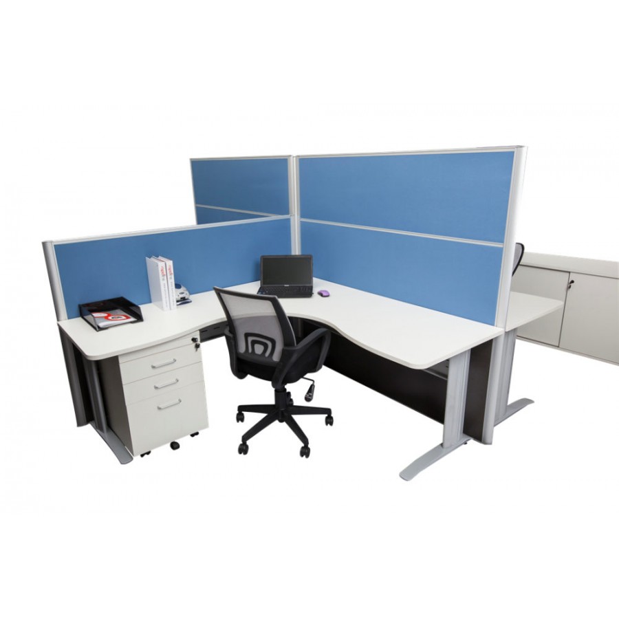 Rapid Desk Screen System - 1250 High