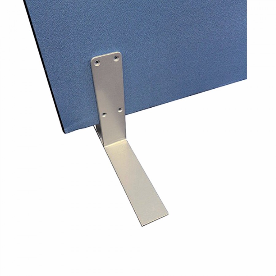 Acoustic Pinnable Partition Free Stand Screen - Grey