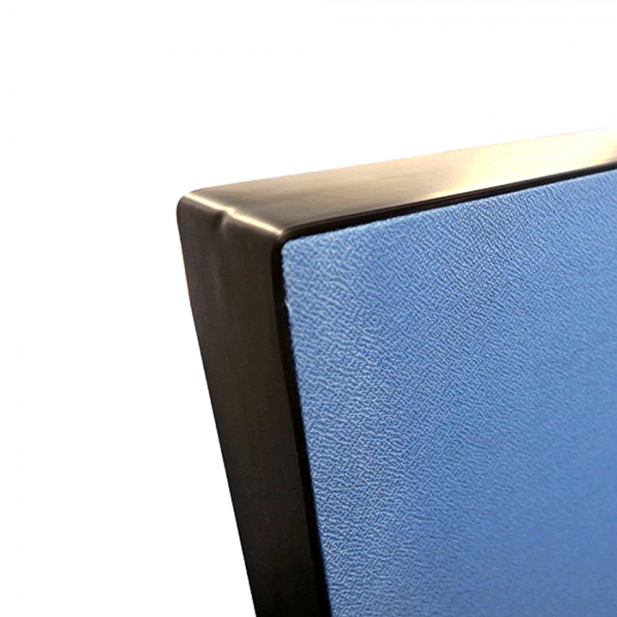 Acoustic Pinnable Partition Free Stand Screen - Grey