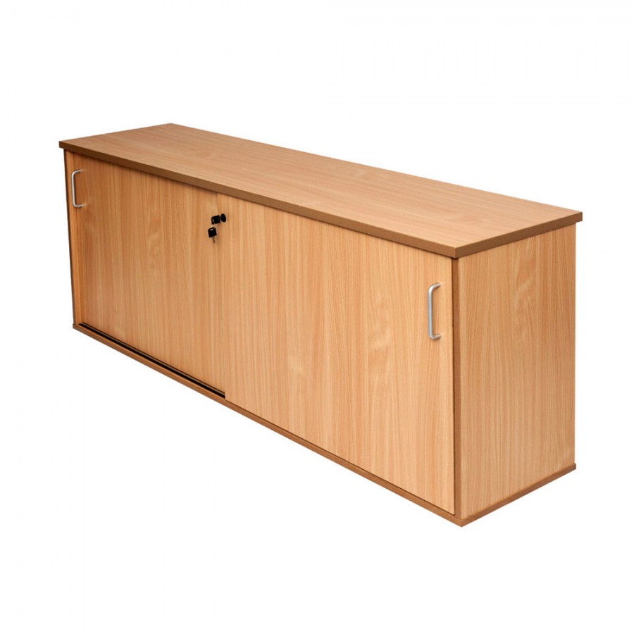 Lockable Sliding Door Credenza W1800 / W 1200