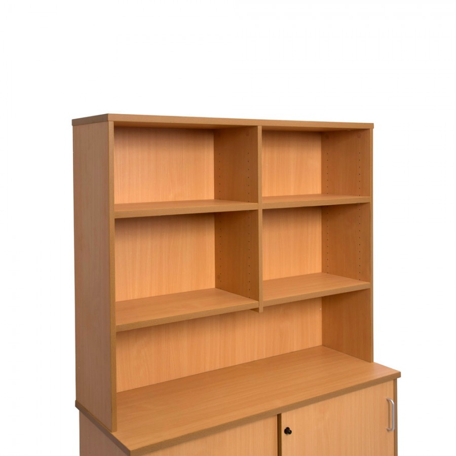 Office Overhead Hutch Bookcase W1200 / W1800mm