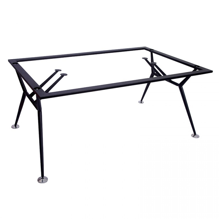 Black Steel Table Frame 1600 X 1000