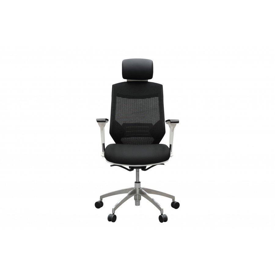 Vogue Executive Mesh Chair - White Frame