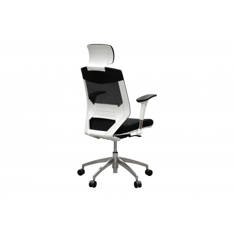 Vogue Executive Mesh Chair - White Frame