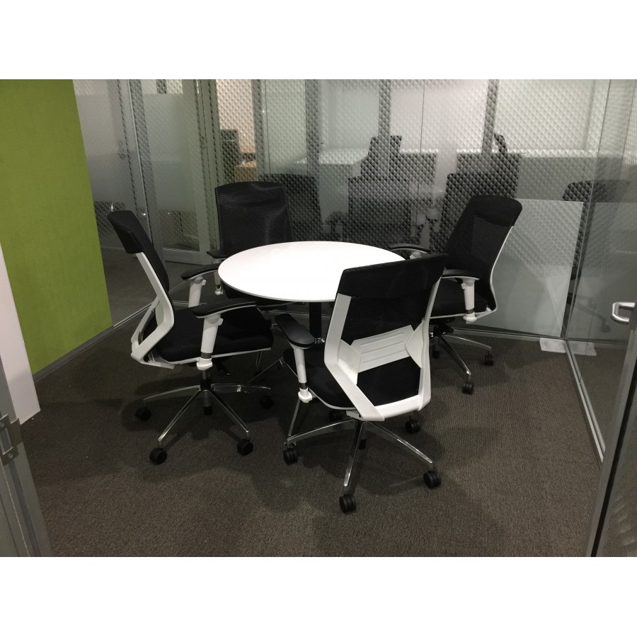 Vogue Executive Mesh Chair - White Frame