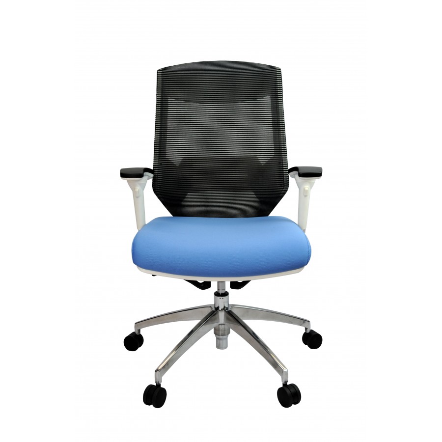 Vogue Executive Mesh Chair - White Frame