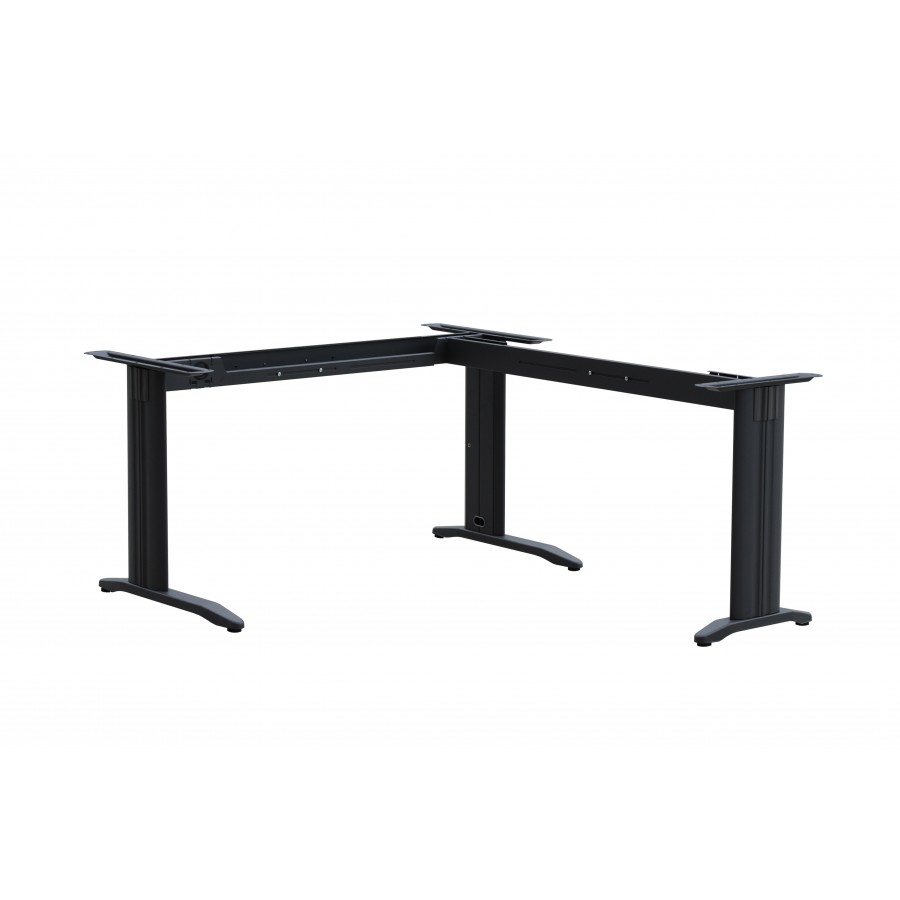 Frame Only - Corner Workstation Desk & Return Metal