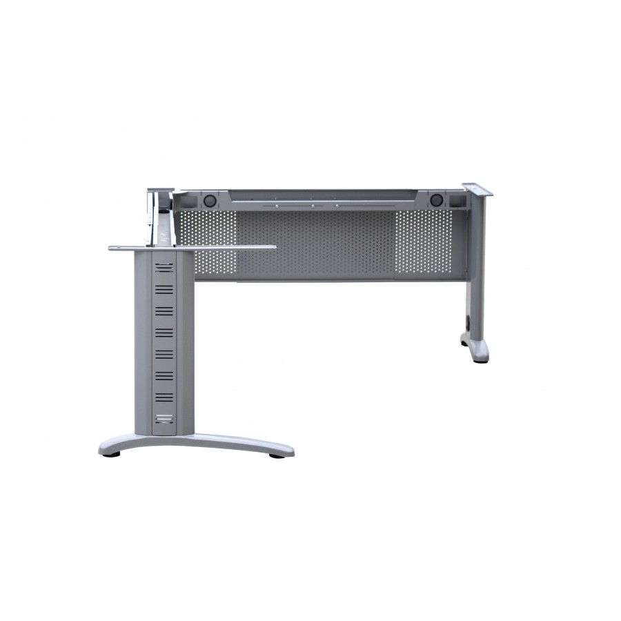 Frame Only - Workstation Desk & Return Metal with Modesty Panels