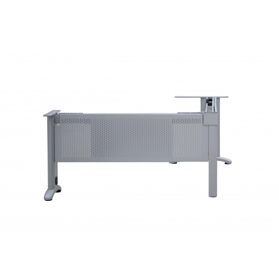 Frame Only - Workstation Desk & Return Metal with Modesty Panels