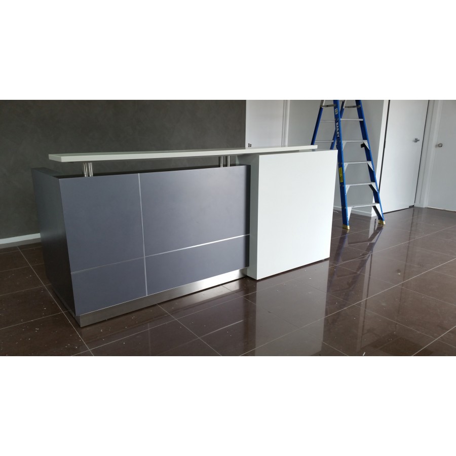 Calvin Stylish Office Reception Counter  W2100mm