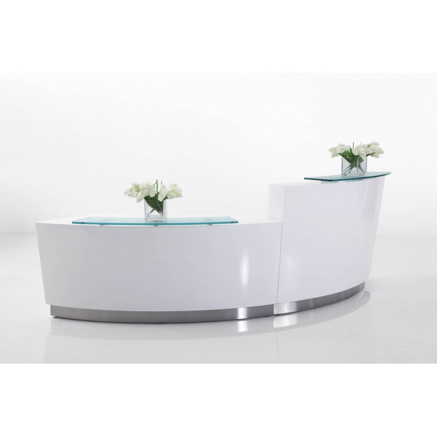 Evo Reception Counter EVO3LL/R (Two Standard High Plus One Lower Height) W3705