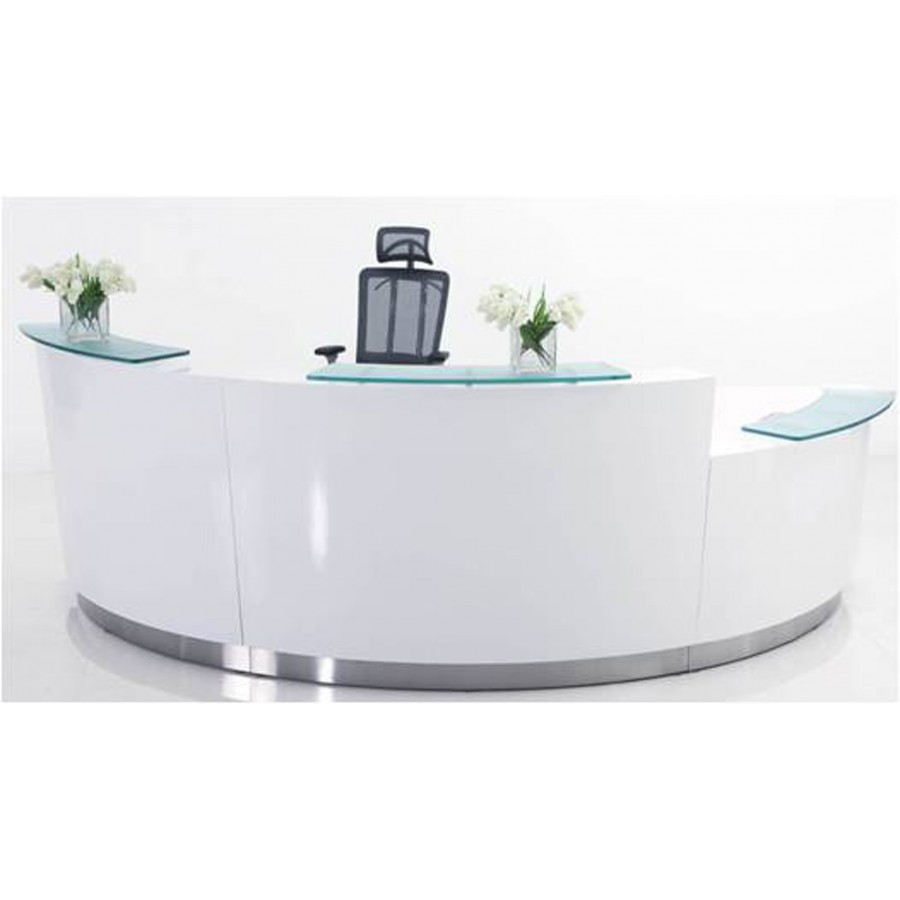 Evo Reception Counter EVO3LL/R (Two Standard High Plus One Lower Height) W3705