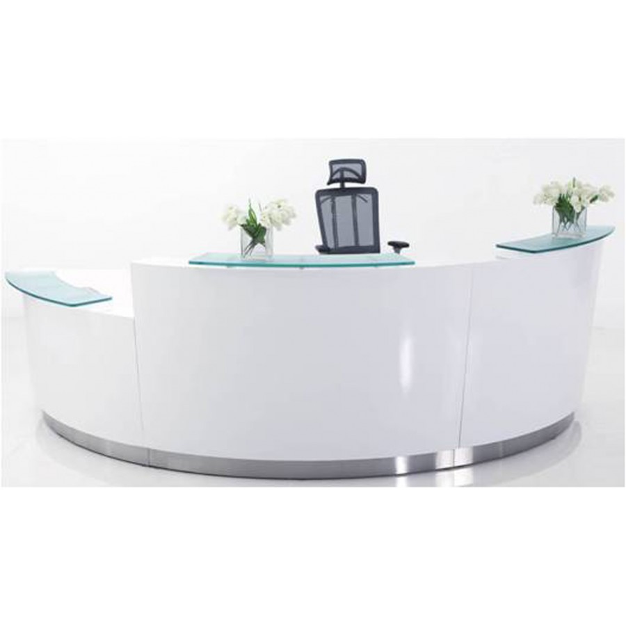 Evo Reception Counter EVO3LL/R (Two Standard High Plus One Lower Height) W3705
