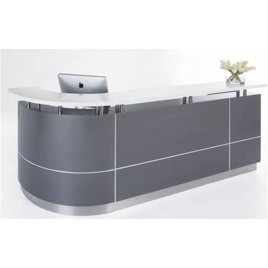 Executive Office Reception Counter - C Shape W3700mm