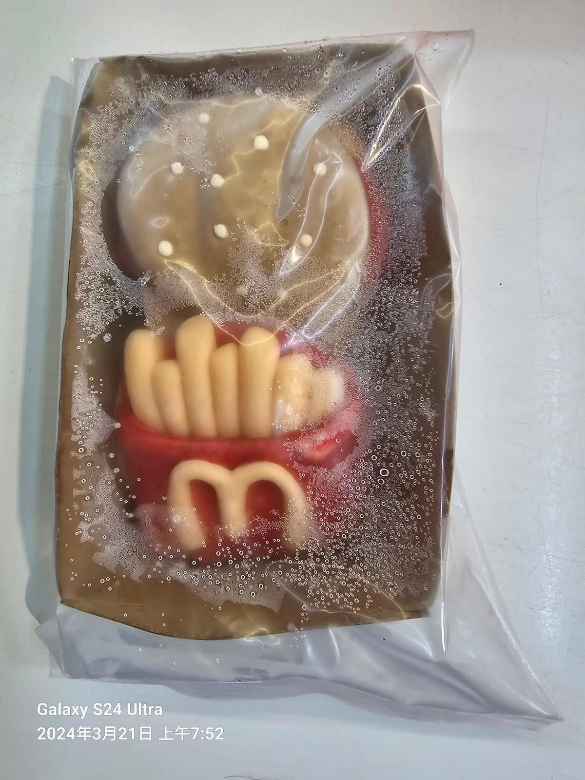 Cartoon McDonald Bun / 卡通麦当劳包 (1Pkt)