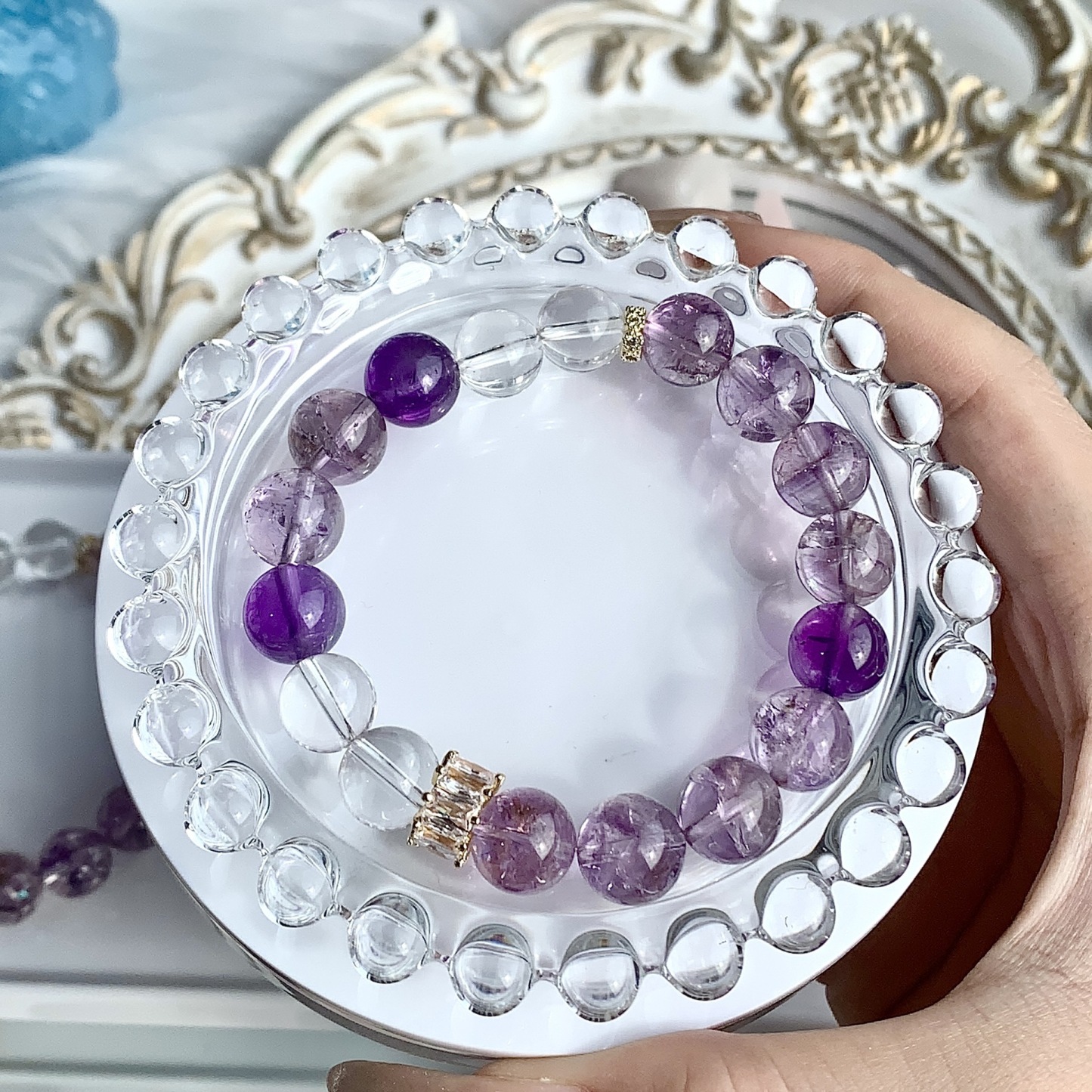 アメジスト バングル amethyst bangle 紫水晶 アメシスト ブレスレット