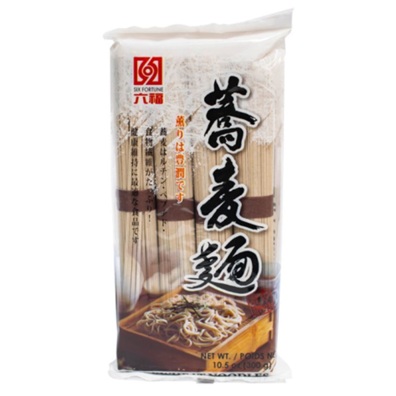 Six Fortune Soba Buckwheat Noodle 300g