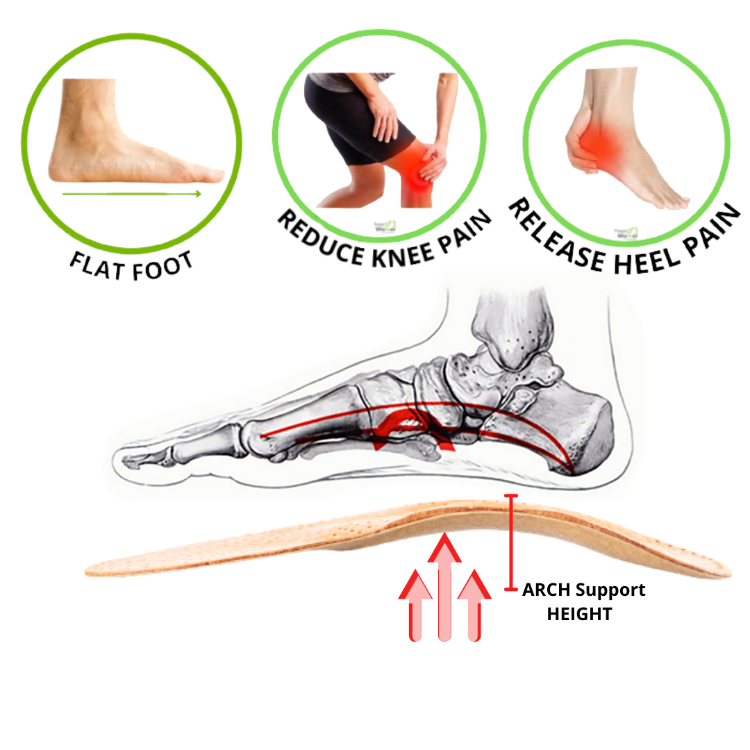 HW-Leather Brown-HAPPY WALKER