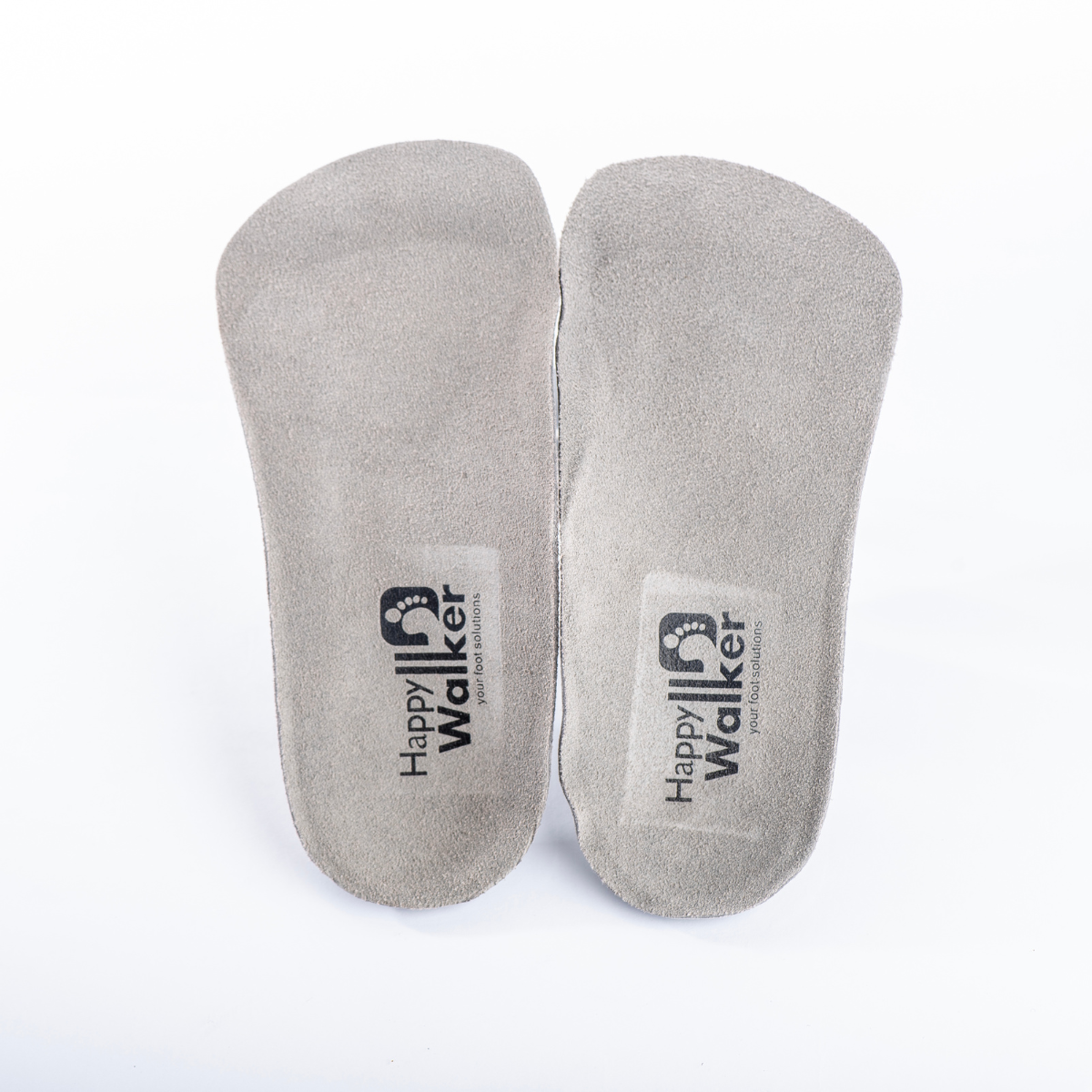 Al2200-Grey Leather HALF-HAPPY WALKER