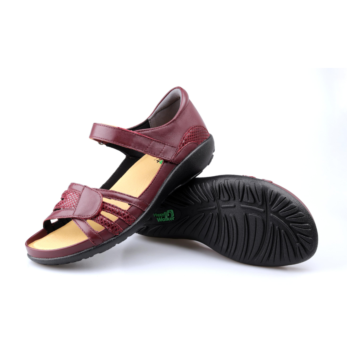 ActiveGlide-Burgundy-HAPPY WALKER