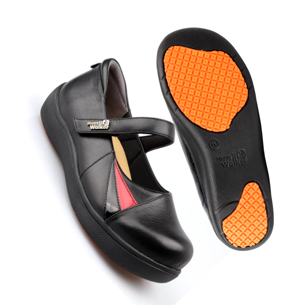 Joyous-Black/Red-HAPPY WALKER