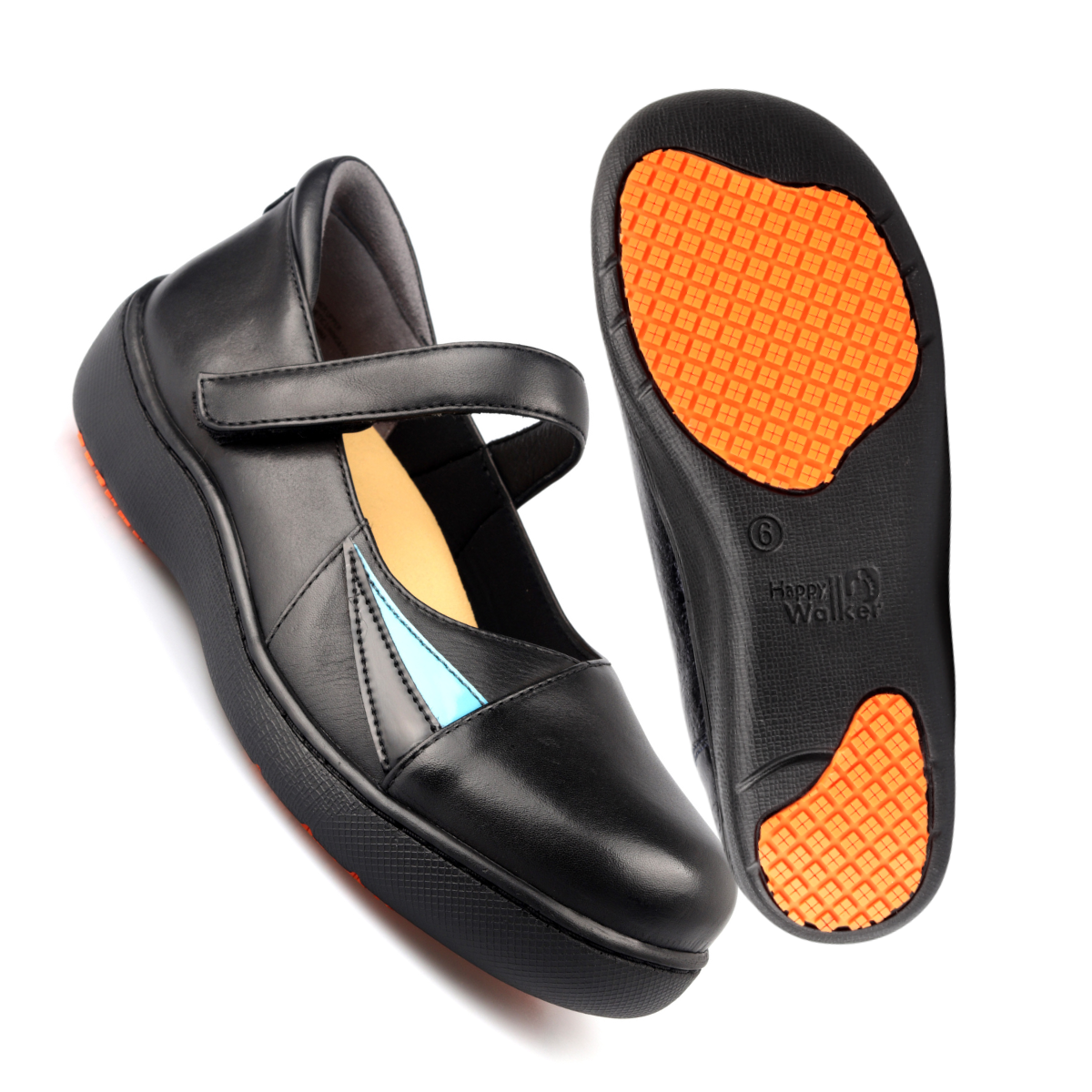 Calla-Black/Blue-HAPPY WALKER