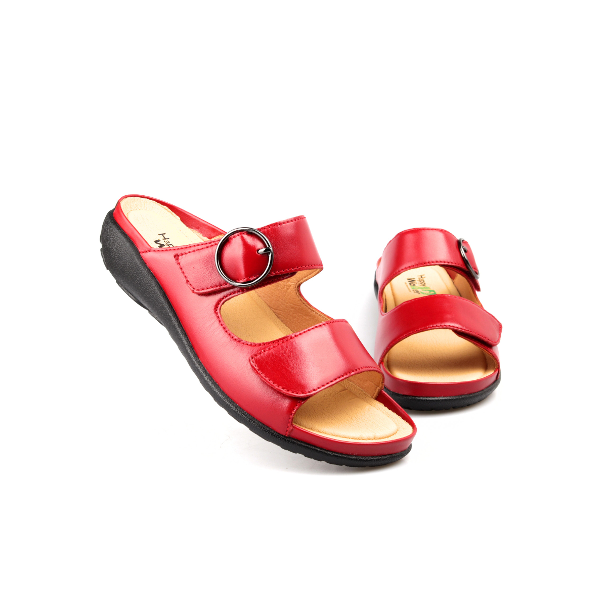 StepEase-Red-HAPPY WALKER