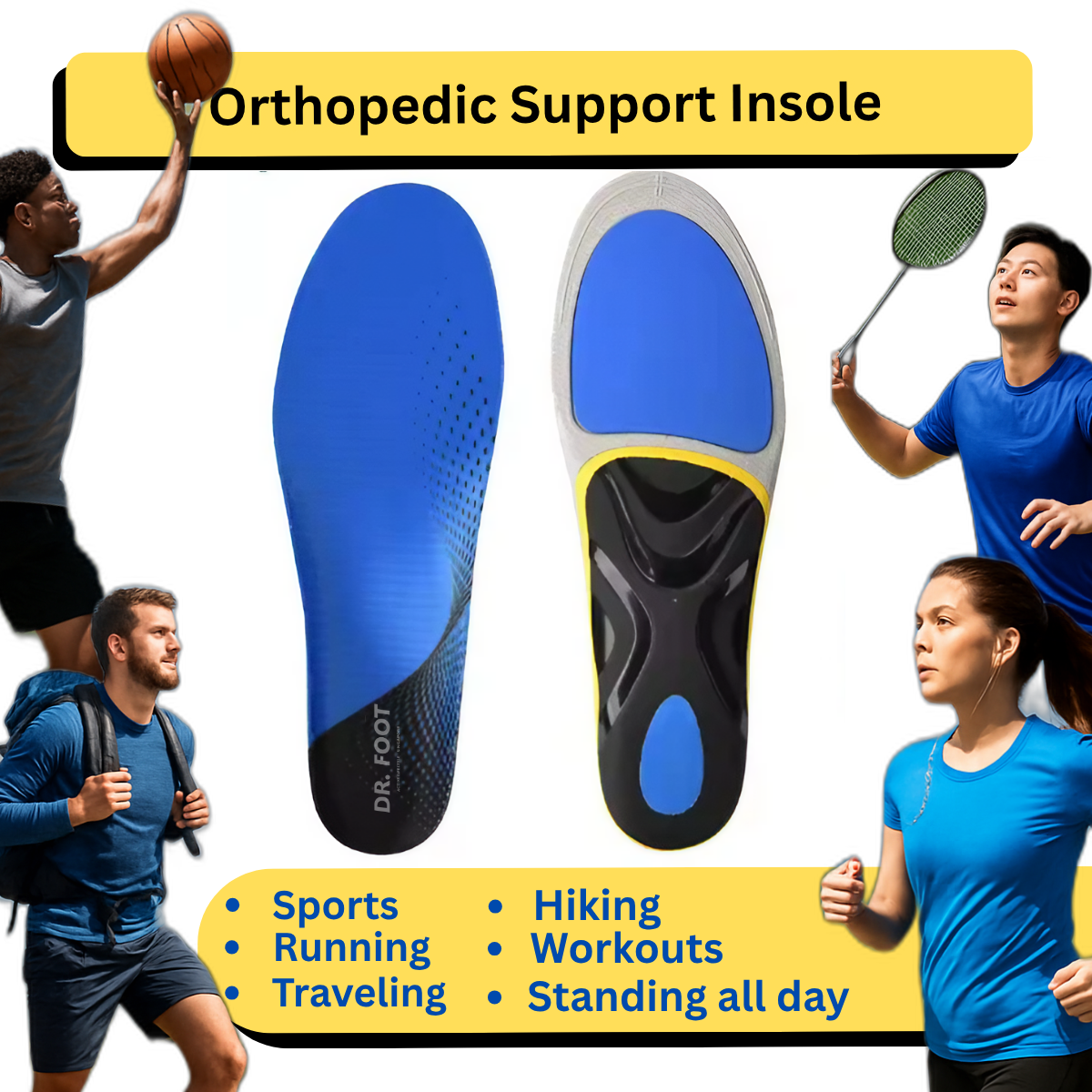 DF-O2057-HIGH SPORT INSOLE