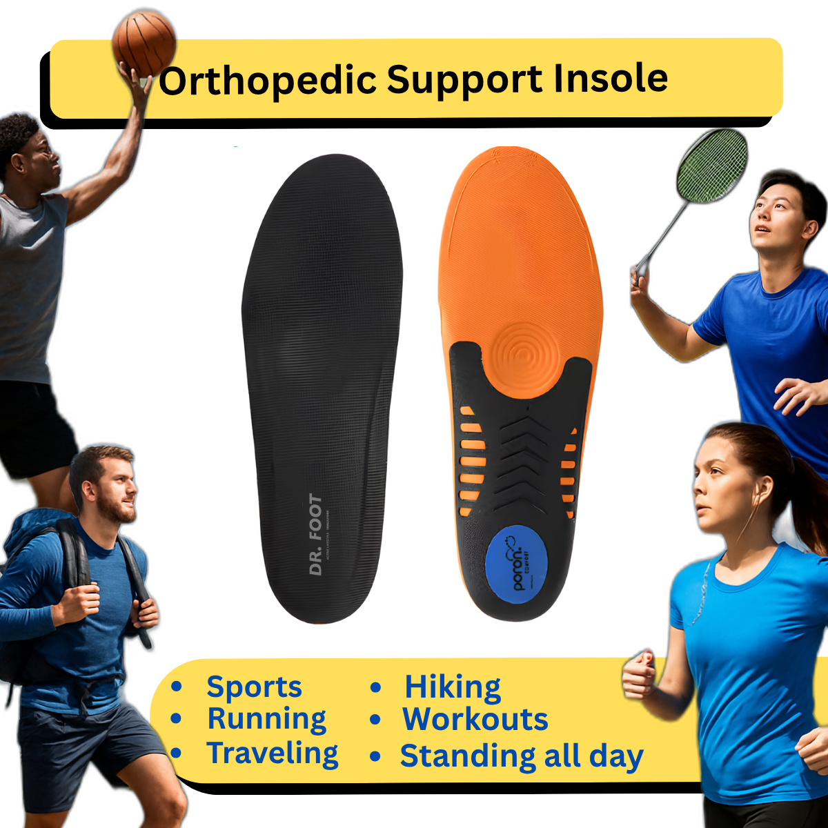 DF-O2058-LOW SPORT INSOLE 