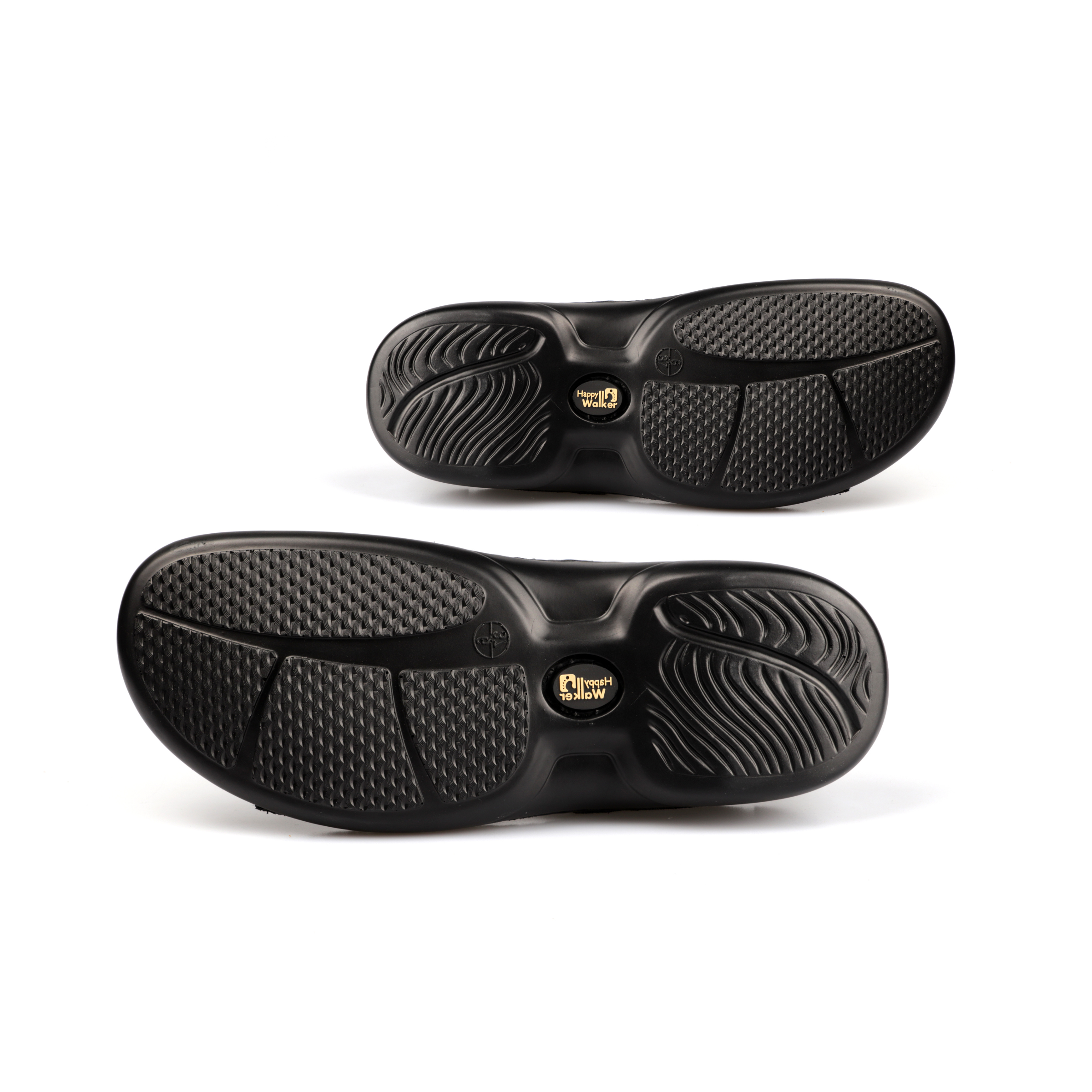 Georgia-Black Embossed-HAPPY WALKER