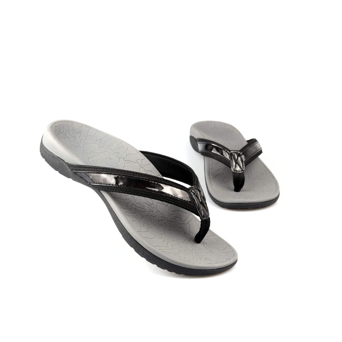 Indosole Men's Flip Flops Sneaker Sole