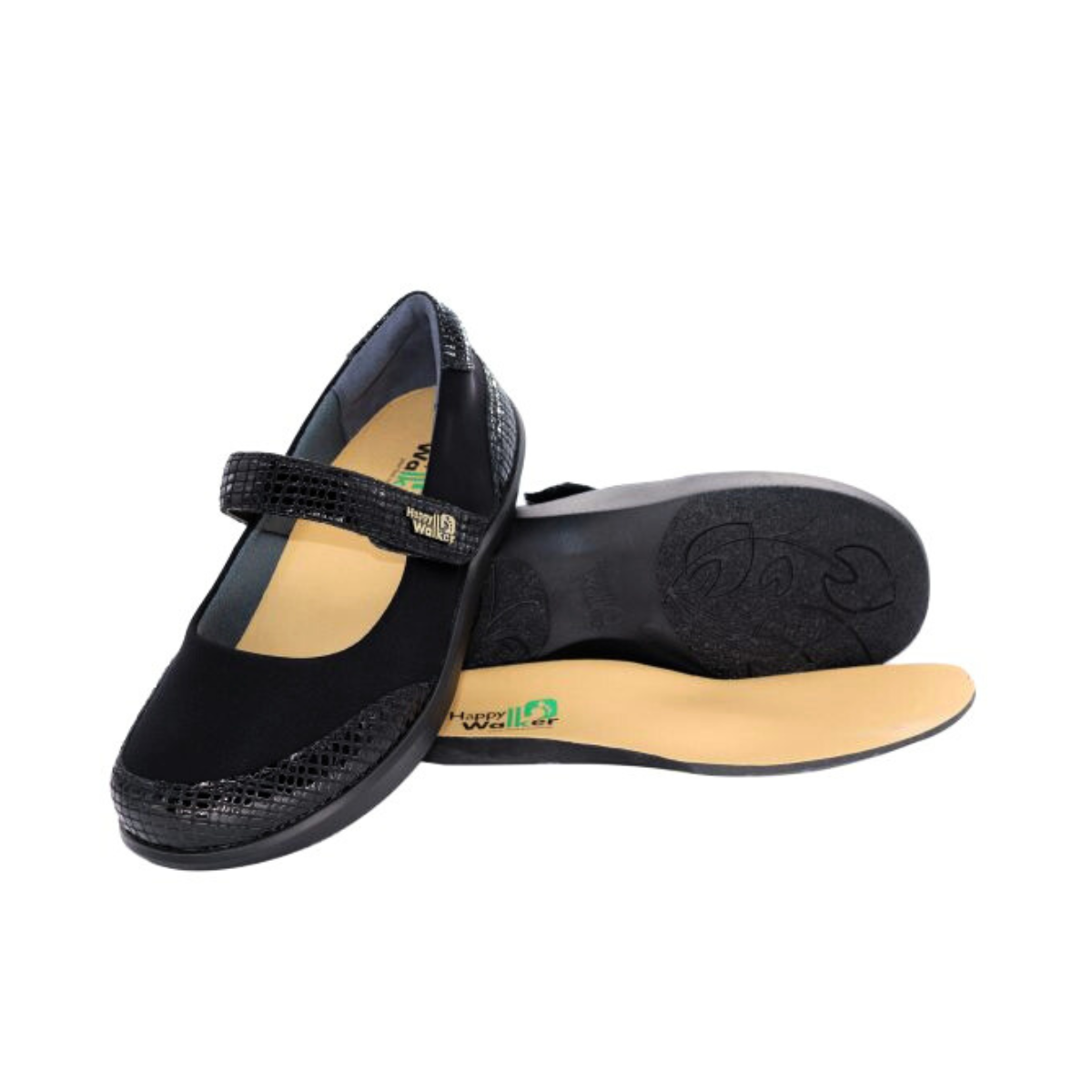 Diana-Black Grid Grain-HAPPY WALKER